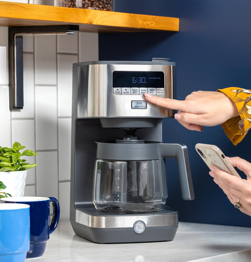 12-Cup Stainless Steel Drip Coffee Maker with Timer B30661
