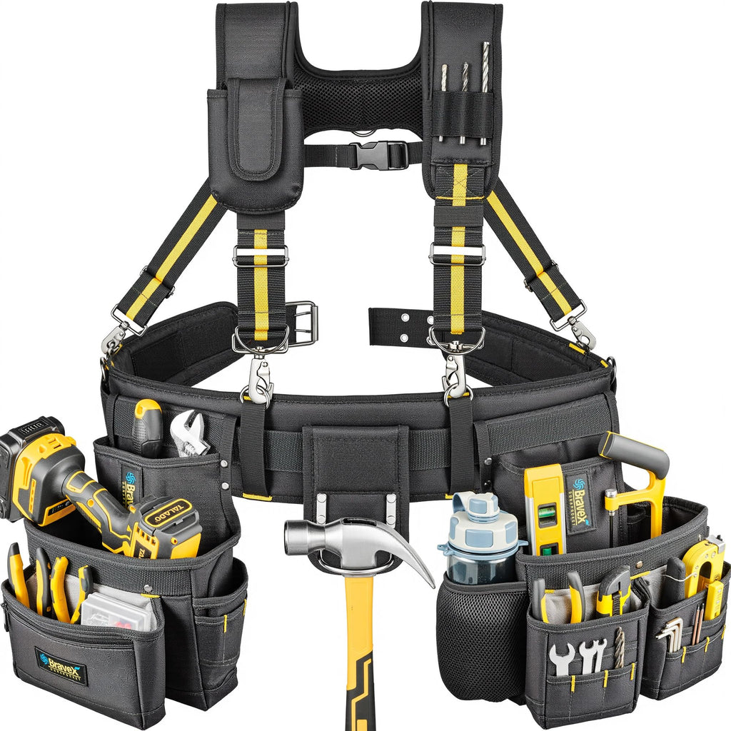 Tool Belt Suspenders 20 Bags 1200D Ballistic Nylon Q24456