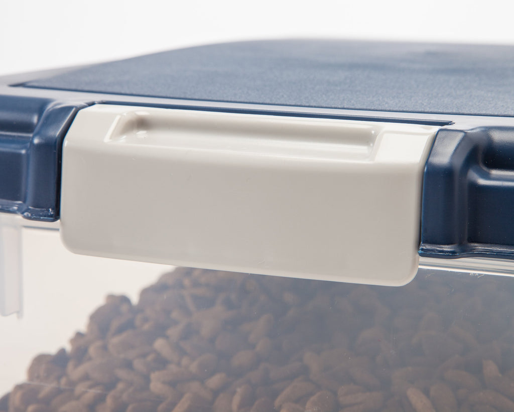 Dog Food Storage Container, Up to 11 lbs, Navy A61255
