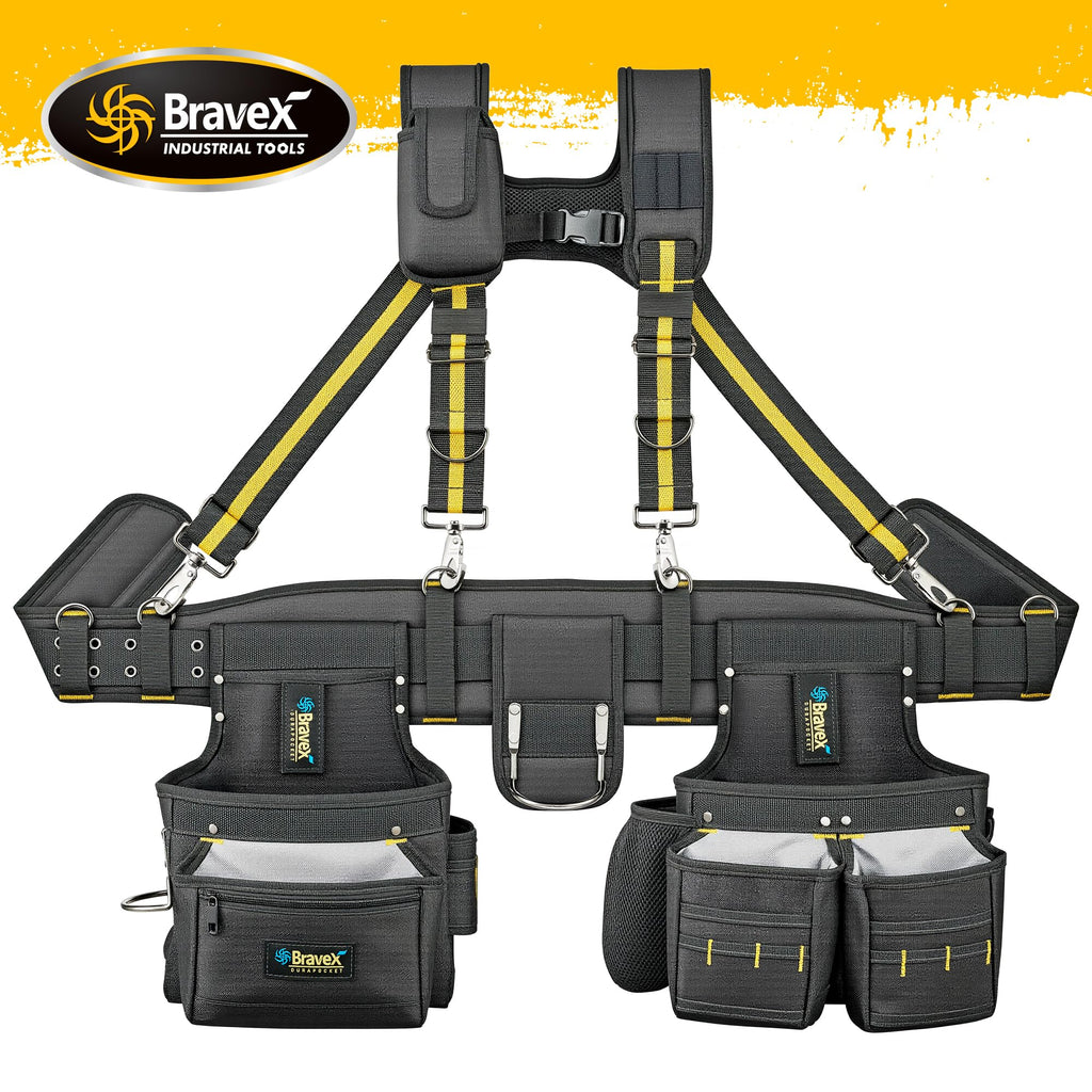 Tool Belt Suspenders 20 Bags 1200D Ballistic Nylon Q24456