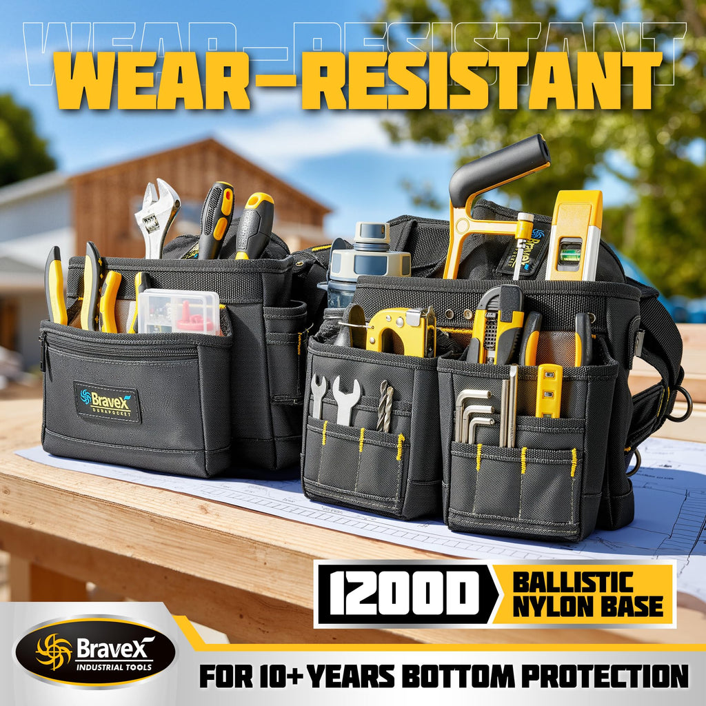 Tool Belt Suspenders 20 Bags 1200D Ballistic Nylon Q24456